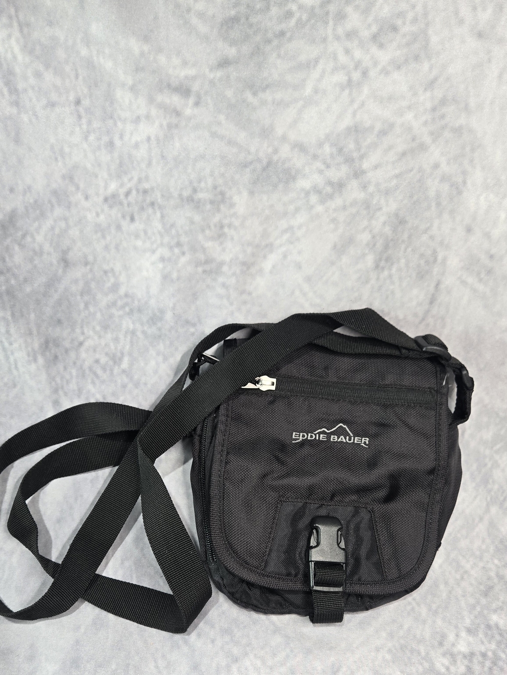 Eddie Bauer Black Crossbody Organizer Bag